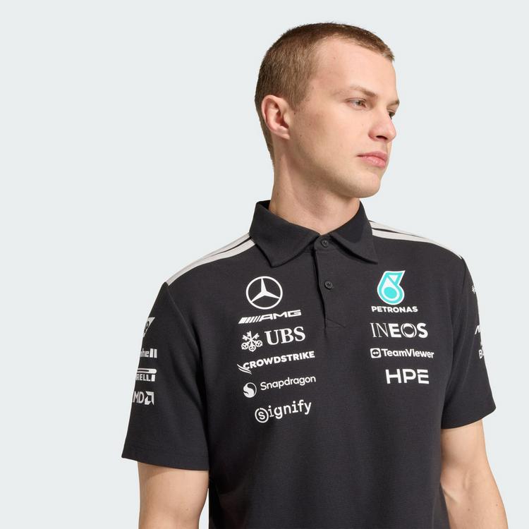 adidas adidas MERCEDES - AMG PETRONAS FORMULA 1 TEAM Funktionstop Herren - Black - 0 | SportScheck