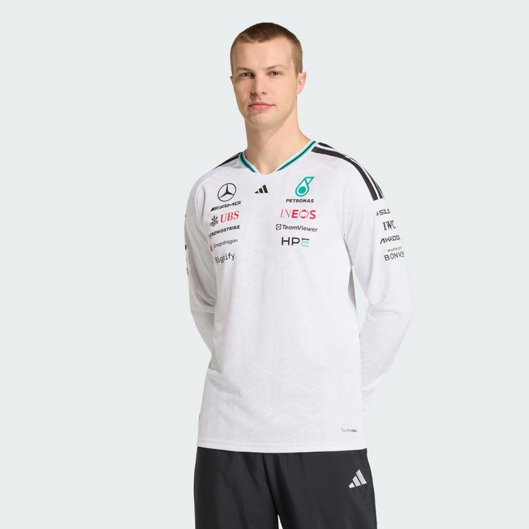 adidas adidas MERCEDES - AMG PETRONAS FORMULA 1 TEAM Funktionstop Herren - White - 0 | SportScheck