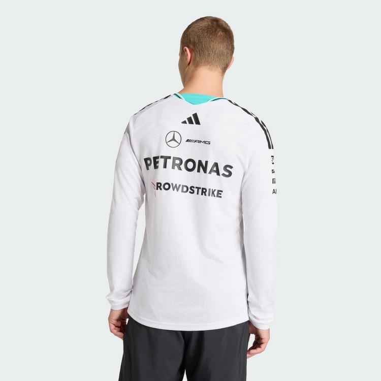 adidas adidas MERCEDES - AMG PETRONAS FORMULA 1 TEAM Funktionstop Herren - White - 1 | SportScheck