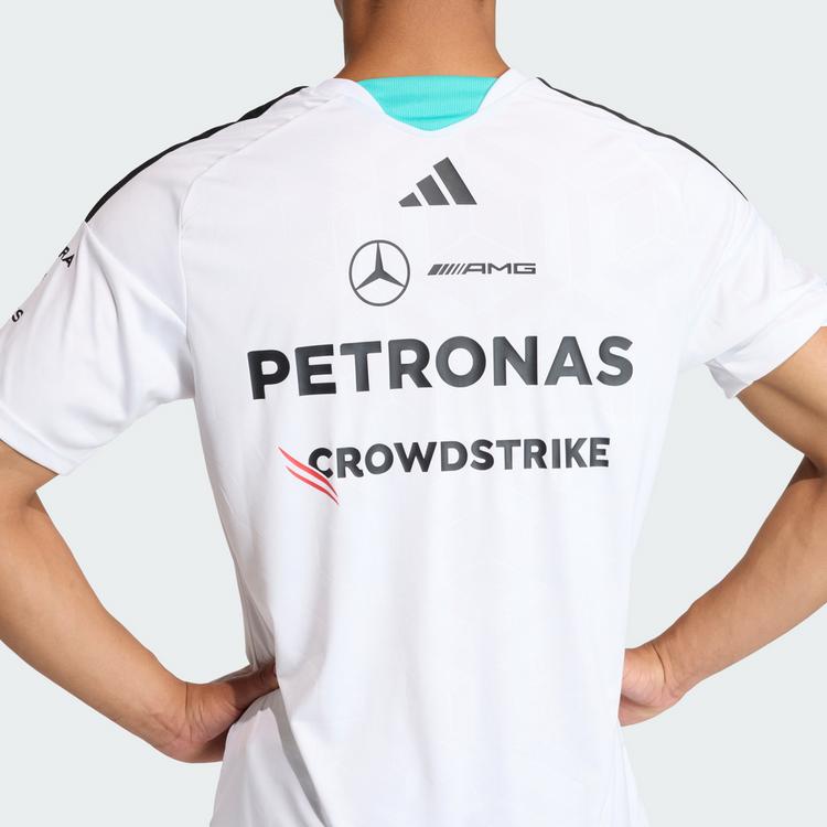 adidas adidas MERCEDES - AMG PETRONAS FORMULA 1 TEAM Funktionstop Herren - White - 0 | SportScheck