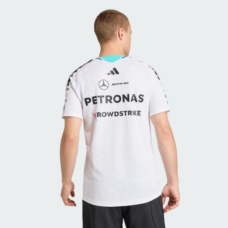 adidas adidas MERCEDES - AMG PETRONAS FORMULA 1 TEAM Funktionstop Herren - White - 1 | SportScheck