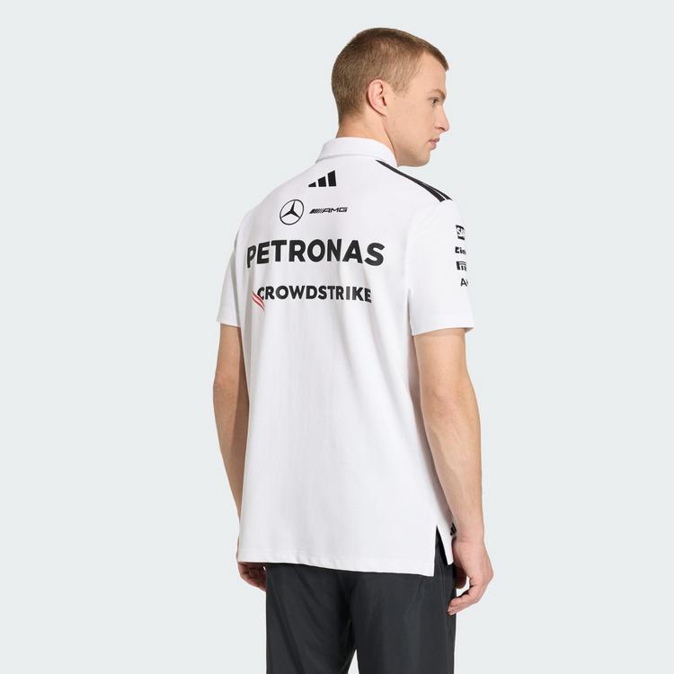 adidas adidas MERCEDES - AMG PETRONAS FORMULA 1 TEAM Funktionstop Herren - White - 1 | SportScheck