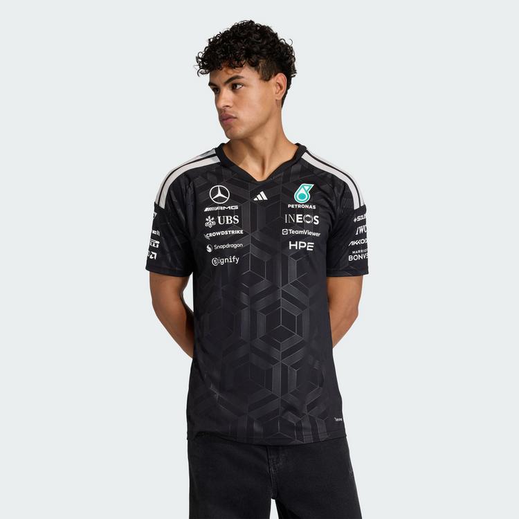 adidas adidas MERCEDES - AMG PETRONAS FORMULA 1 TEAM Funktionstop Herren - Black - 0 | SportScheck