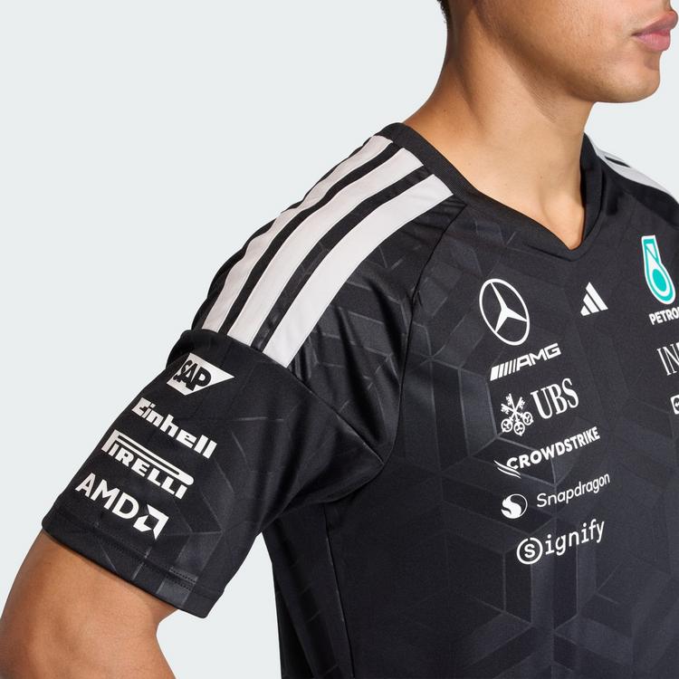 adidas adidas MERCEDES - AMG PETRONAS FORMULA 1 TEAM Funktionstop Herren - Black - 0 | SportScheck