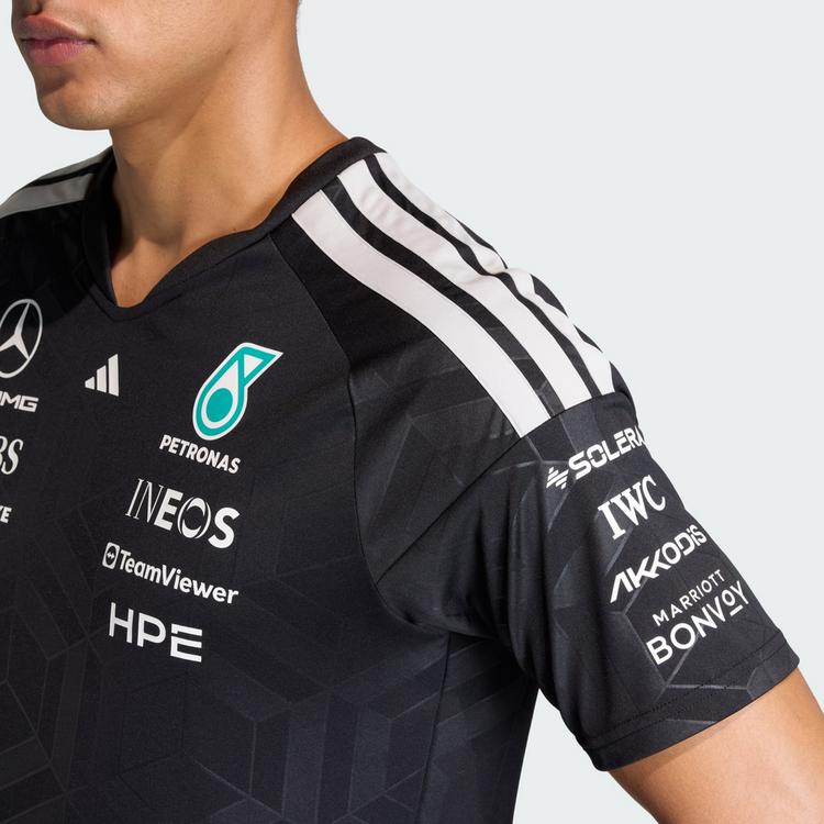 adidas adidas MERCEDES - AMG PETRONAS FORMULA 1 TEAM Funktionstop Herren - Black - 1 | SportScheck