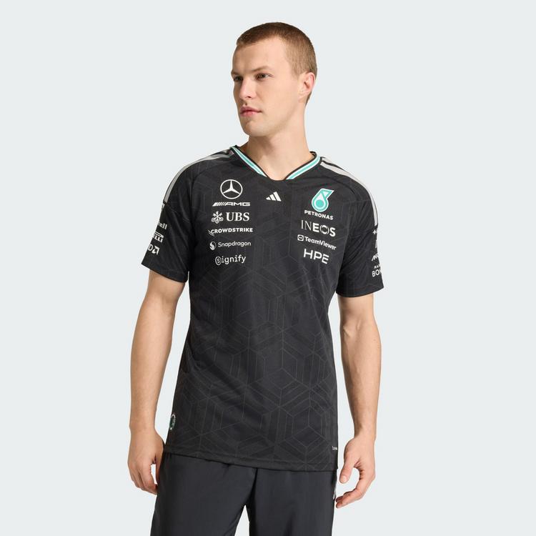 adidas adidas MERCEDES - AMG PETRONAS FORMULA 1 TEAM Funktionstop Herren - Black - 0 | SportScheck