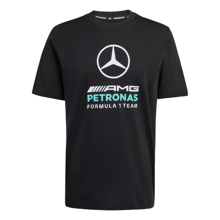 adidas adidas Mercedes-AMG PETRONAS FORMULA 1 TEAM Printshirt Herren - Black / Semi Mint Rush - 0 | SportScheck