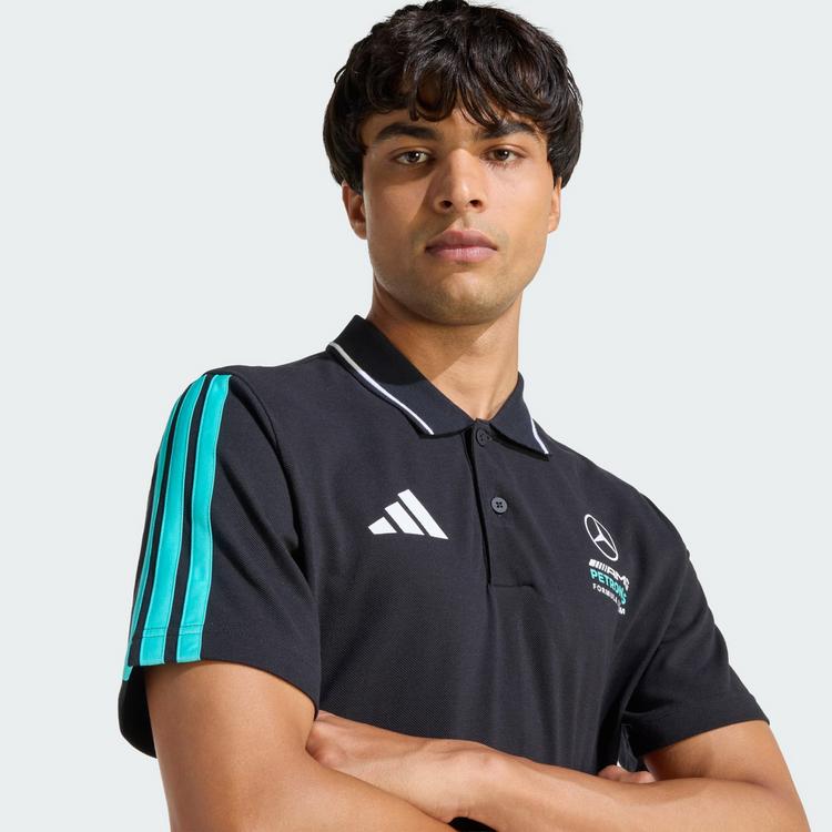 adidas adidas MERCEDES - AMG PETRONAS FORMULA 1 TEAM Funktionstop Herren - Black / Semi Mint Rush - 0 | SportScheck