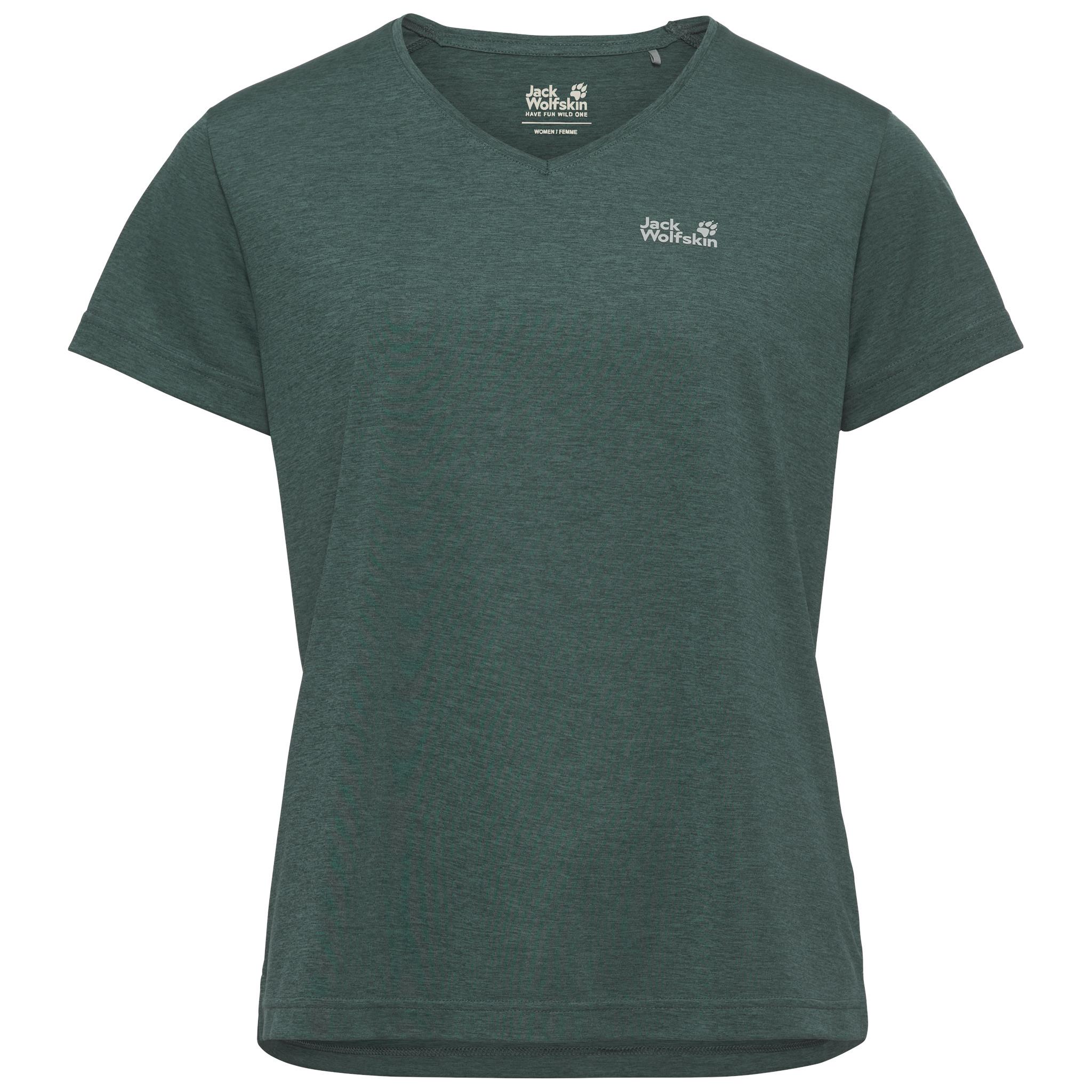 Jack Wolfskin WILDTRAIL T W T-Shirt Damen - sago palm
