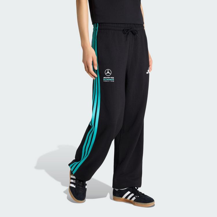 adidas adidas MERCEDES-AMG PETRONAS FORMULA 1 TEAM Fahrradhose Damen - Black / Semi Mint Rush - 0 | SportScheck