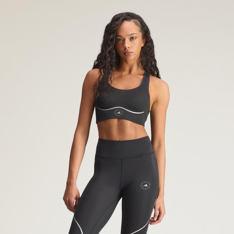 adidas adidas adidas by Stella McCartney Running High BH Damen - Black - 0 | SportScheck