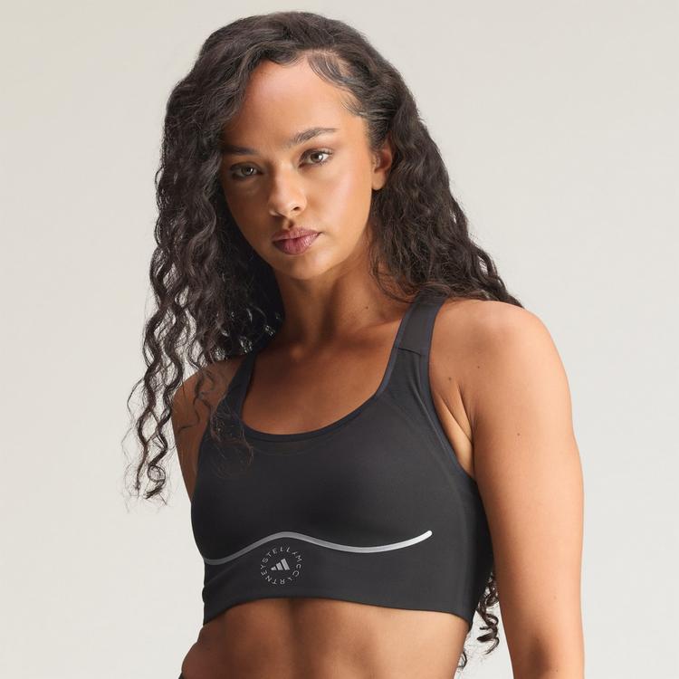 adidas adidas adidas by Stella McCartney Running High BH Damen - Black - 1 | SportScheck