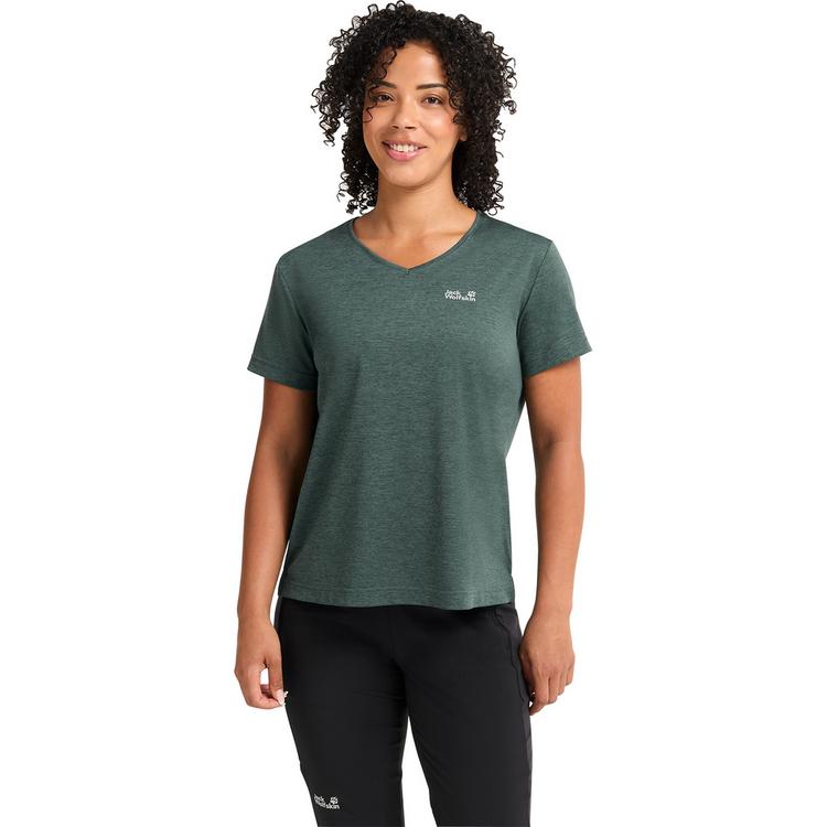 Jack Wolfskin Jack Wolfskin WILDTRAIL T W T-Shirt Damen - sago palm - 0 | SportScheck