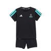 adidas MERCEDES-AMG PETRONAS FORMULA 1 TEAM Trainingsanzug Kinder - Black / Semi Mint Rush