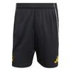 adidas adidas Real Madrid Avengers 25/26 Fu&szlig;ballshorts Herren - Black / White / Bold Gold