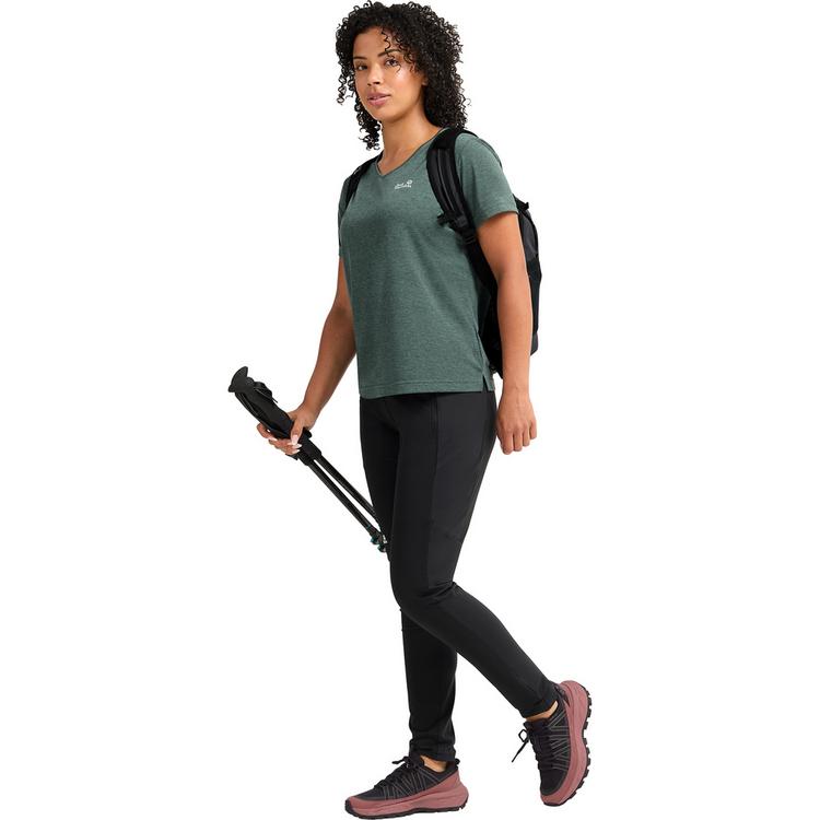 Jack Wolfskin Jack Wolfskin WILDTRAIL T W T-Shirt Damen - sago palm - 2 | SportScheck