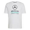 adidas Mercedes-AMG PETRONAS FORMULA 1 TEAM Printshirt Herren - White / Semi Mint Rush