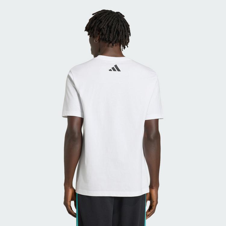adidas adidas Mercedes-AMG PETRONAS FORMULA 1 TEAM Printshirt Herren - White / Semi Mint Rush - 1 | SportScheck