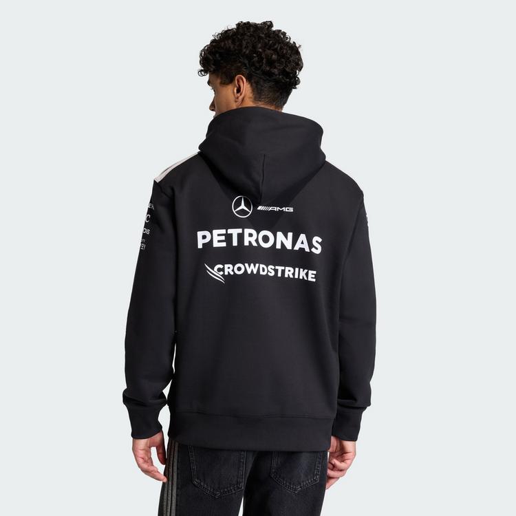 adidas adidas MERCEDES-AMG PETRONAS FORMULA 1 TEAM Hoodie Herren - Black - 1 | SportScheck