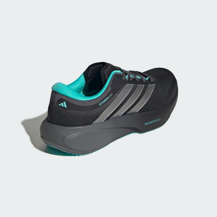adidas adidas SUPERNOVA RISE 3 MERCEDES AMG PETRONAS Fahrradschuhe Herren - Core Black / Silver Metallic / Semi Mint Rush - 4 | SportScheck