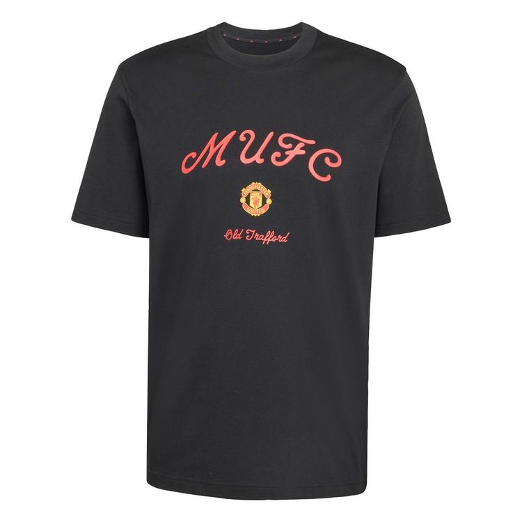 adidas adidas Manchester United Seasonal Grafik Funktionsshirt Herren - Black - 0 | SportScheck