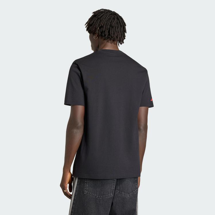 adidas adidas Manchester United Seasonal Grafik Funktionsshirt Herren - Black - 1 | SportScheck