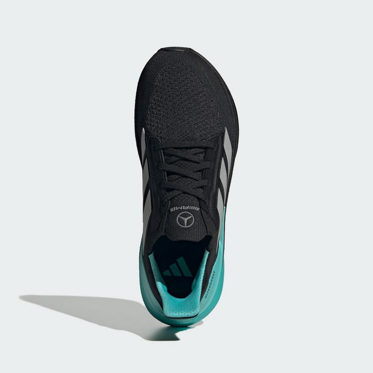 adidas adidas ULTRABOOST 5 MERCEDES AMG PETRONAS F1 Fahrradschuhe Herren - Core Black / Silver Metallic / Semi Mint Rush - 1 | SportScheck