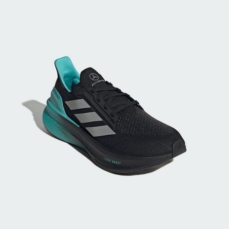 adidas adidas ULTRABOOST 5 MERCEDES AMG PETRONAS F1 Fahrradschuhe Herren - Core Black / Silver Metallic / Semi Mint Rush - 3 | SportScheck