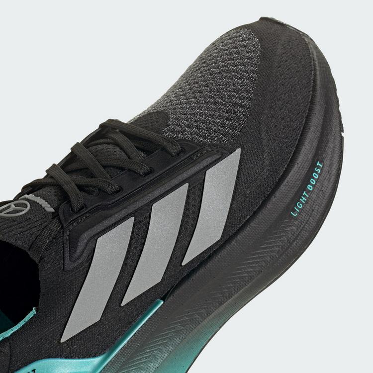 adidas adidas ULTRABOOST 5 MERCEDES AMG PETRONAS F1 Fahrradschuhe Herren - Core Black / Silver Metallic / Semi Mint Rush - 7 | SportScheck