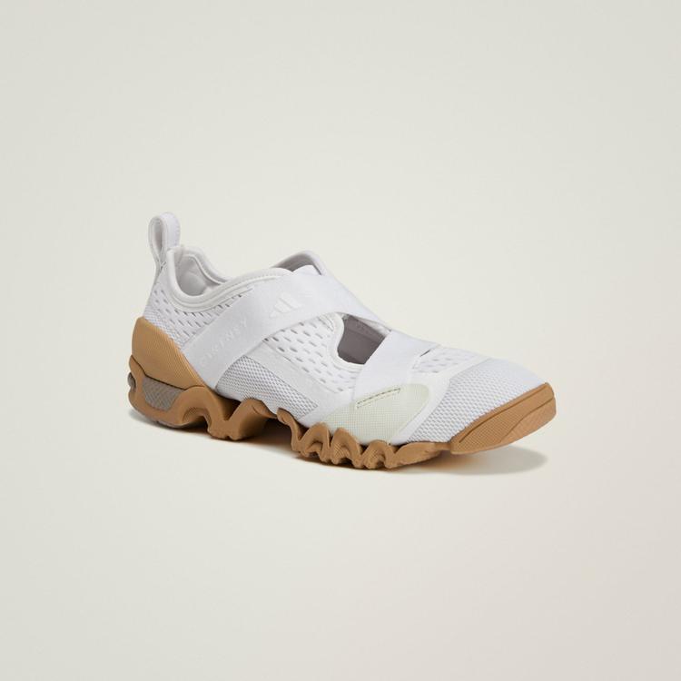 adidas adidas adidas by Stella McCartney Sportswear X Fitnessschuhe Damen - Cloud White / Ivory / Wonder Sage - 3 | SportScheck