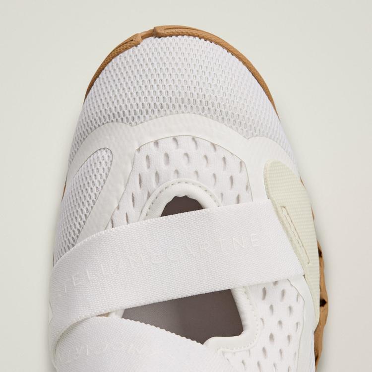 adidas adidas adidas by Stella McCartney Sportswear X Fitnessschuhe Damen - Cloud White / Ivory / Wonder Sage - 7 | SportScheck