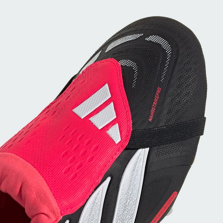 adidas adidas Predator Pro Fold-Over Tongue Fu&szlig;ballschuhe - Core Black / Cloud White / Lucid Red - 6 | SportScheck