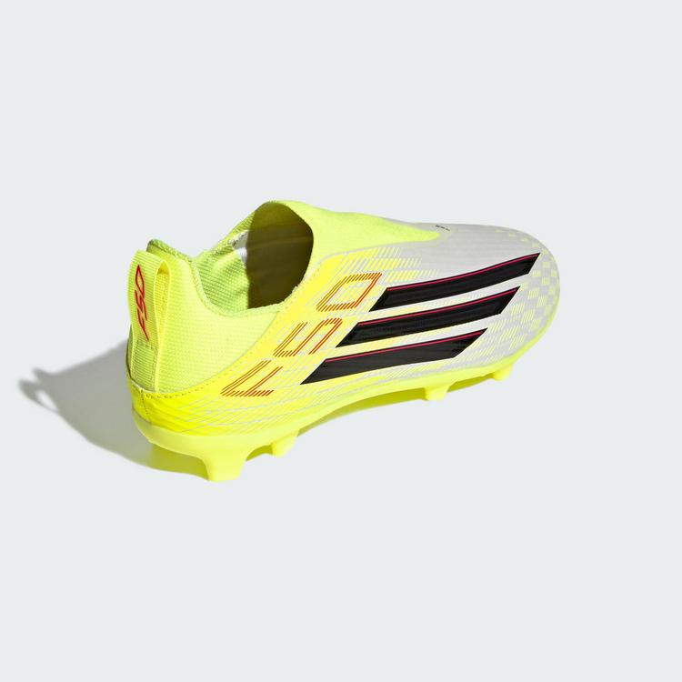 adidas adidas F50 LEAGUE Laceless Firm Ground / Multi Fu&szlig;ballschuhe Kinder - Team Solar Yellow 2 / Core Black / Lucid Red - 3 | SportScheck