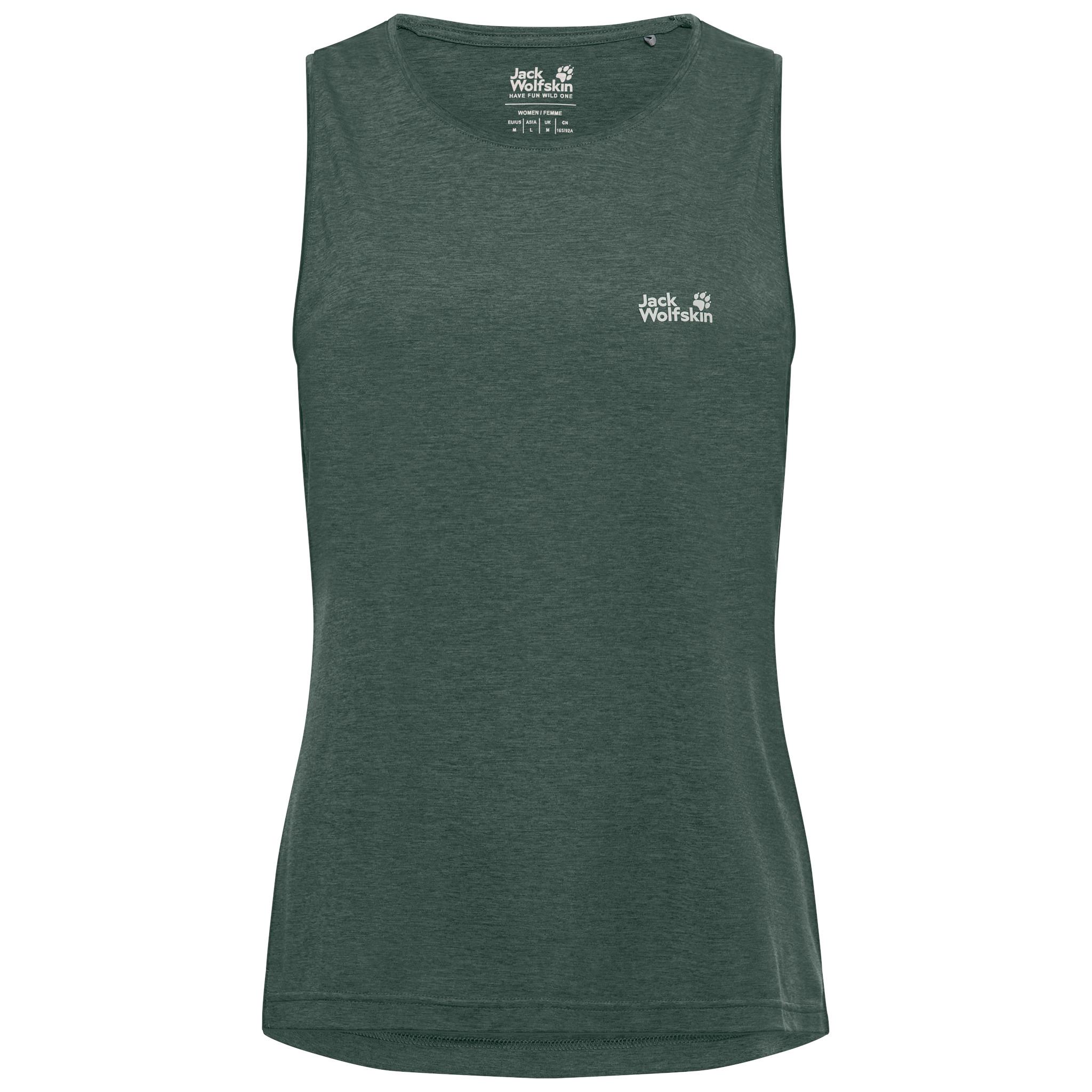 Jack Wolfskin WILDTRAIL TANK TOP W Tanktop Damen - sago palm