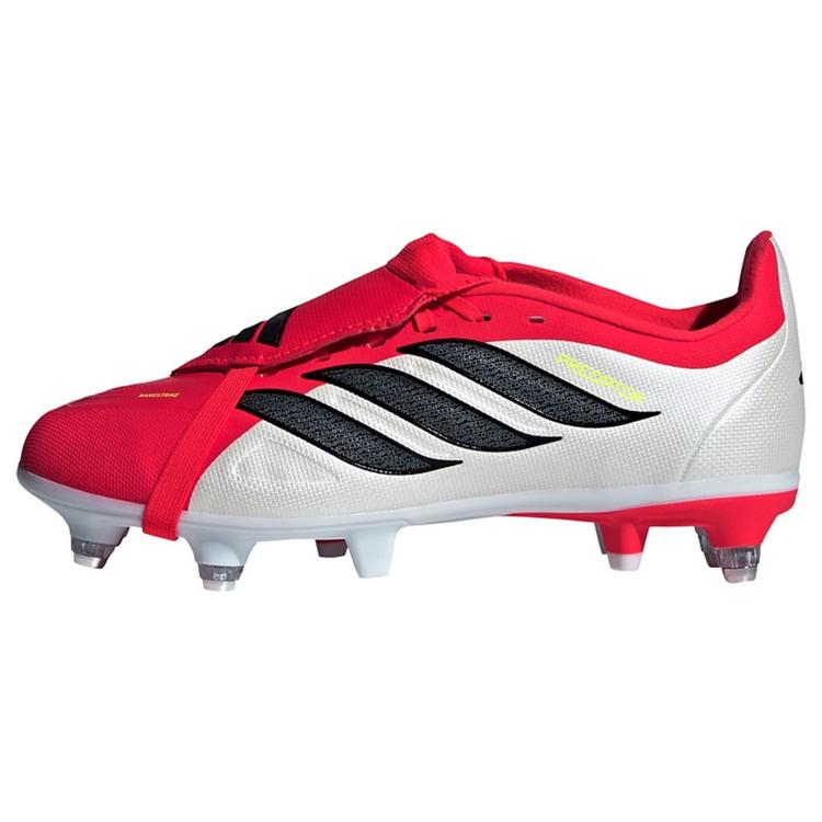 adidas adidas Predator League Fold-Over Tongue Soft Fu&szlig;ballschuhe Kinder - Lucid Red / Core Black / Cloud White - 0 | SportScheck