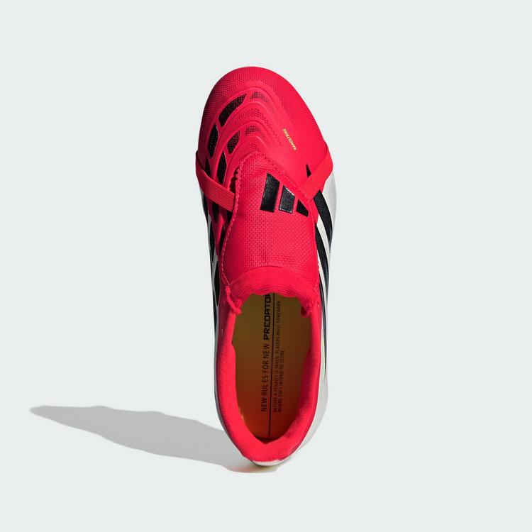 adidas adidas Predator League Fold-Over Tongue Soft Fu&szlig;ballschuhe Kinder - Lucid Red / Core Black / Cloud White - 0 | SportScheck