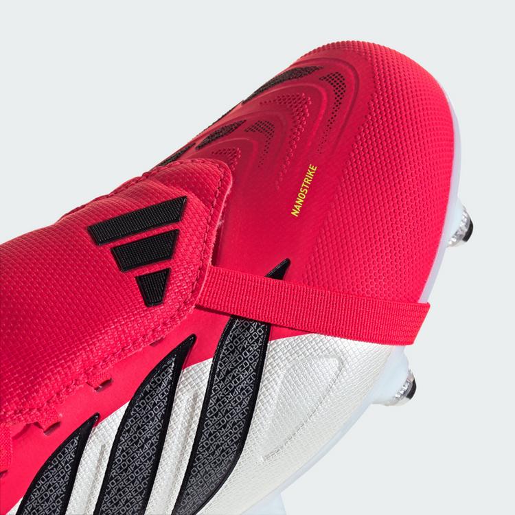 adidas adidas Predator League Fold-Over Tongue Soft Fu&szlig;ballschuhe Kinder - Lucid Red / Core Black / Cloud White - 6 | SportScheck
