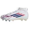 adidas F50 SPARKFUSION LEAGUE Mid-Cut feste Fu&szlig;ballschuhe Kinder - Cloud White / Royal Blue / Lucid Red