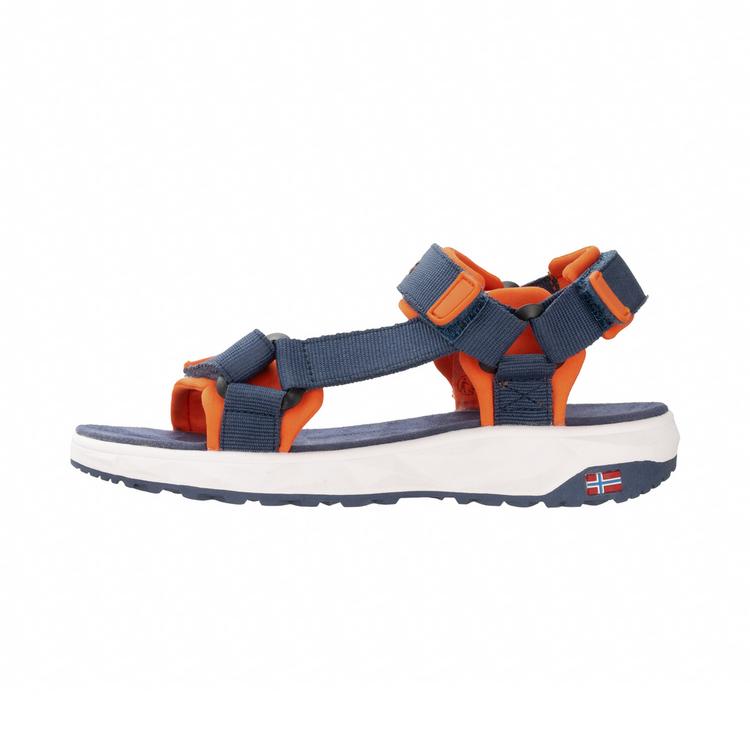 Trollkids Trollkids Lysefjord Outdoorsandalen Kinder - mystikblau-orange - 0 | SportScheck
