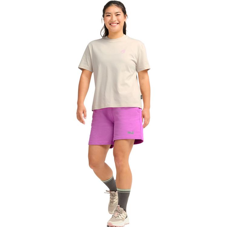 Jack Wolfskin Jack Wolfskin CELEBRATE THE PAW T W T-Shirt Damen - PAW TRAIL oyster - 2 | SportScheck