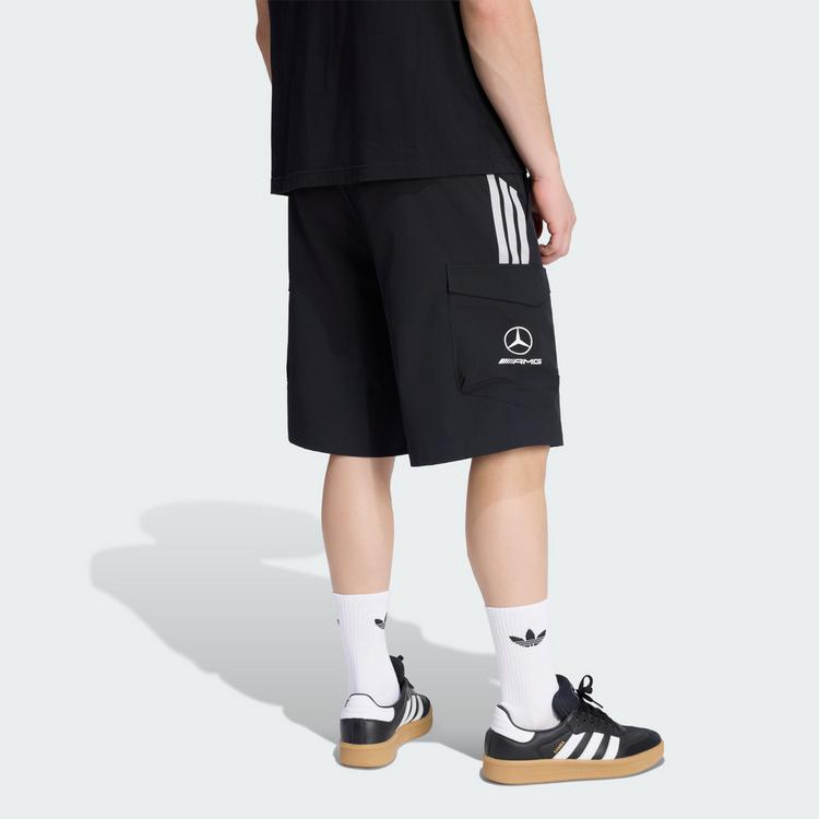 adidas adidas MERCEDES &ndash; AMG PETRONAS FORMULA 1 TEAM Fahrradshorts Herren - Black / Grey Two - 1 | SportScheck