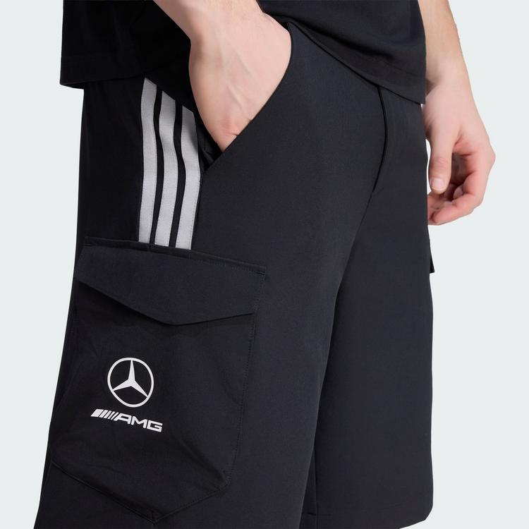 adidas adidas MERCEDES &ndash; AMG PETRONAS FORMULA 1 TEAM Fahrradshorts Herren - Black / Grey Two - 0 | SportScheck