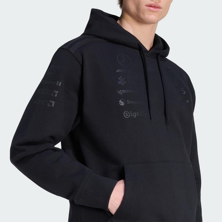 adidas adidas Mercedes - AMG Petronas Formula 1 Team Hoodie Herren - Black - 1 | SportScheck