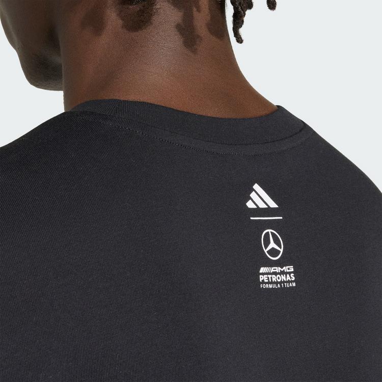 adidas adidas MERCEDES - AMG PETRONAS FORMULA&nbsp;1 TEAM Printshirt Herren - Black - 1 | SportScheck