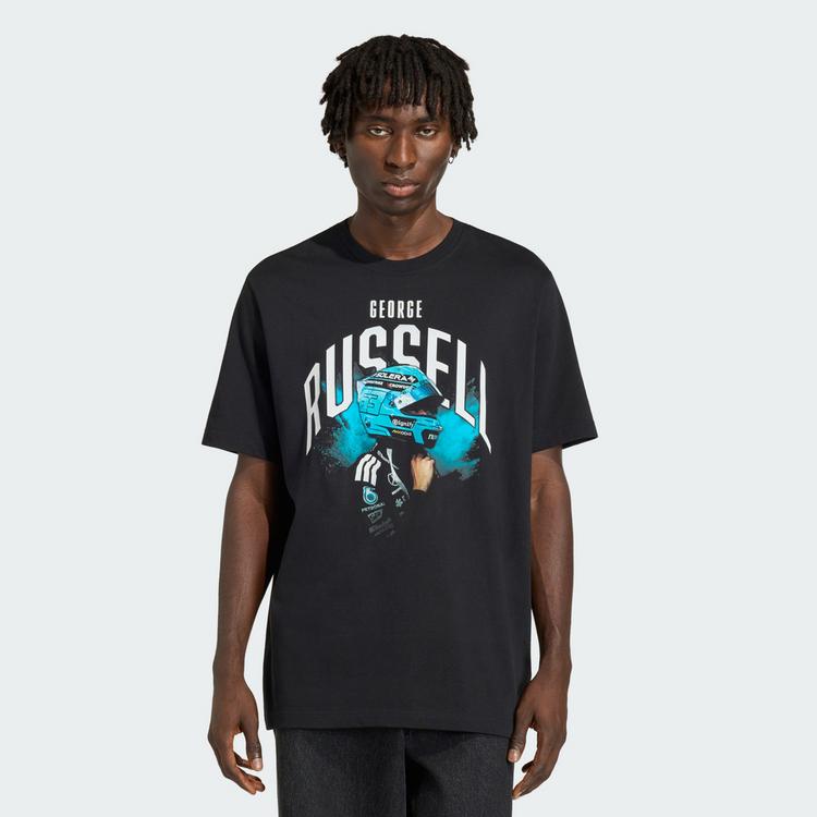 adidas adidas MERCEDES - AMG PETRONAS FORMULA 1 TEAM Printshirt Herren - Black - 0 | SportScheck