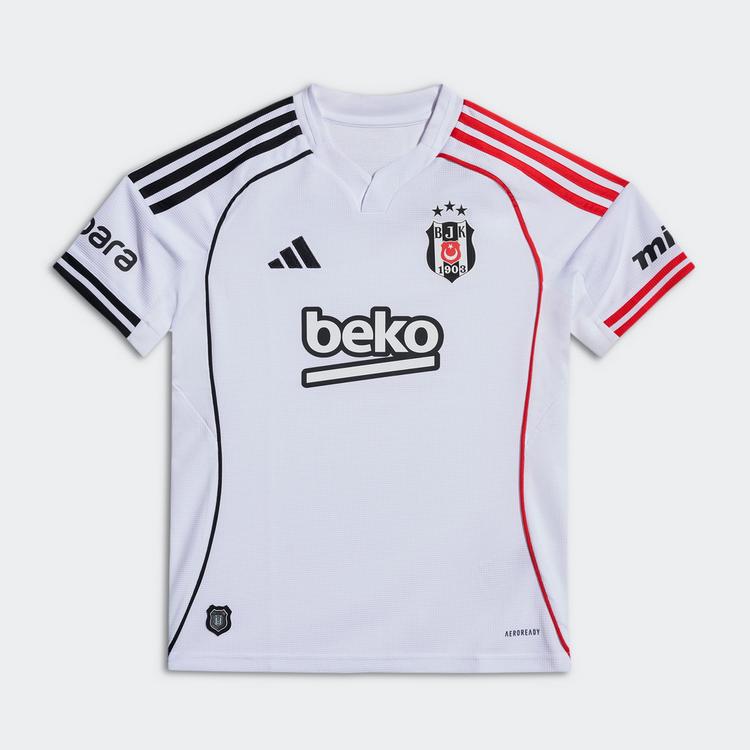 adidas adidas Beşiktaş JK 25/26 Kids Heimtrikot Teamtrikot Kinder - White - 0 | SportScheck