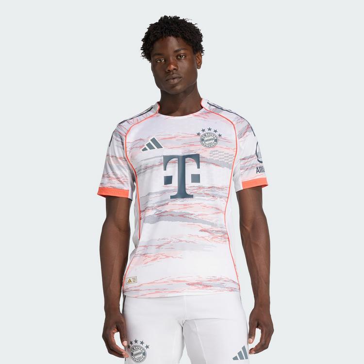 adidas adidas FC Bayern M&uuml;nchen 25/26 Ausw&auml;rtstrikot Teamtrikot Herren - White - 0 | SportScheck