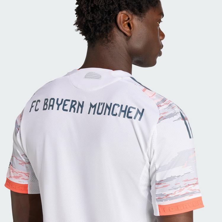 adidas adidas FC Bayern M&uuml;nchen 25/26 Ausw&auml;rtstrikot Teamtrikot Herren - White - 1 | SportScheck