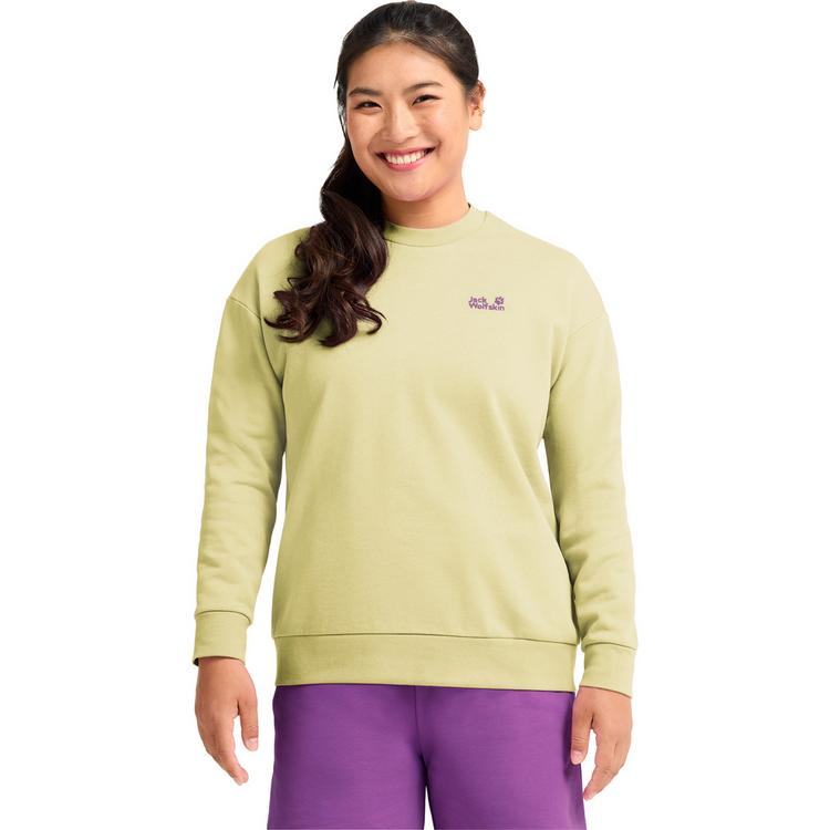 Jack Wolfskin Jack Wolfskin CELEBRATE THE PAW CREWNECK W Fleecepullover Damen - PAW daisy - 0 | SportScheck