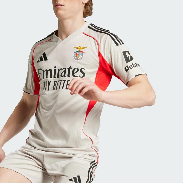 adidas adidas Benfica Lissabon 25/26 Ausw&auml;rtstrikot Teamtrikot Herren - Beige - 1 | SportScheck